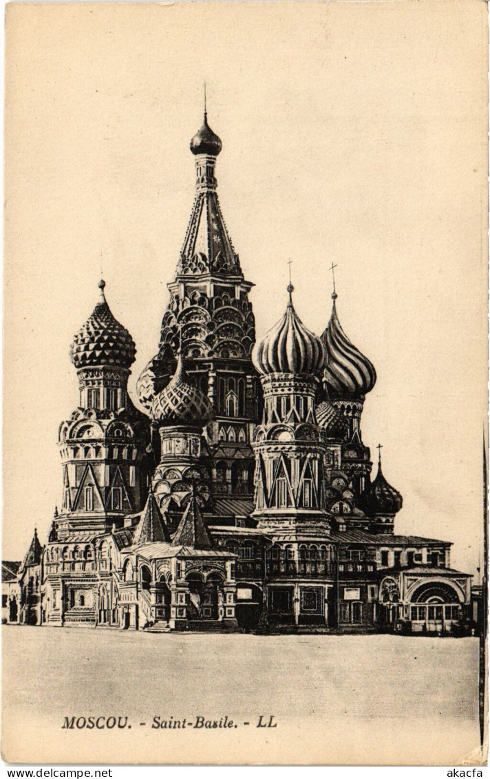 PC RUSSIA MOSCOW MOSKVA CATHEDRAL OF ST. BASIL (a55707) - Russland