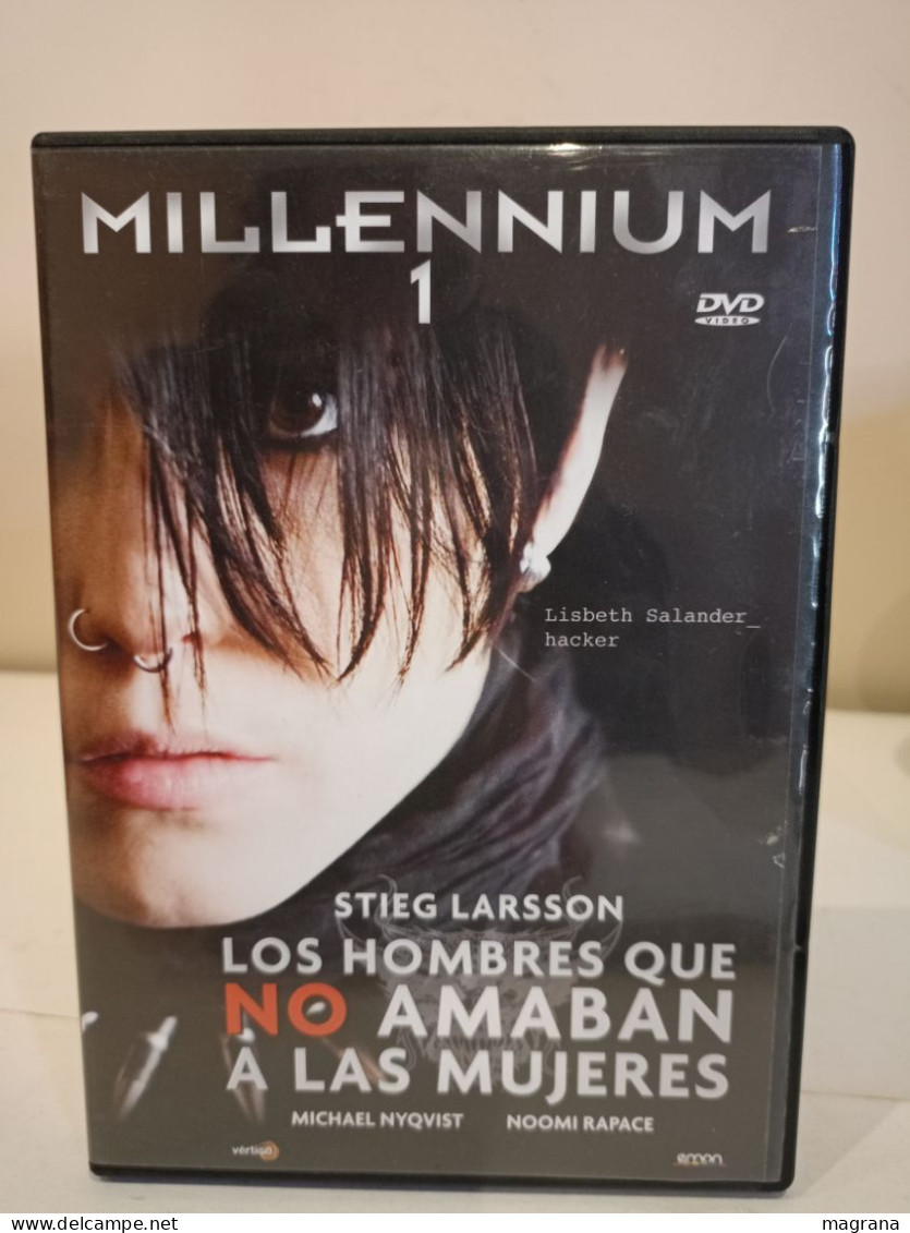 Película Dvd. Millenium 1. Los Hombres Que No Amaban A Las Mujeres. Stieg Larsson. 2009. - Drame