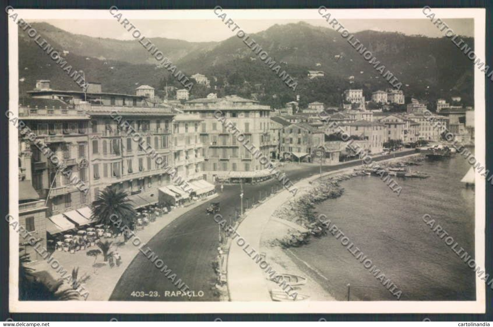 Genova Rapallo Foto Cartolina ZQ9164 - Genova (Genoa)