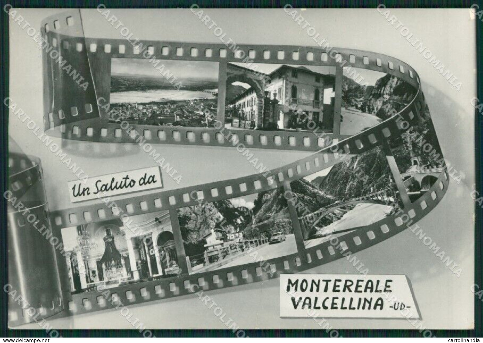 Pordenone Montereale Valcellina Saluti Da PIEGATA Foto FG Cartolina ZKM8196 - Pordenone