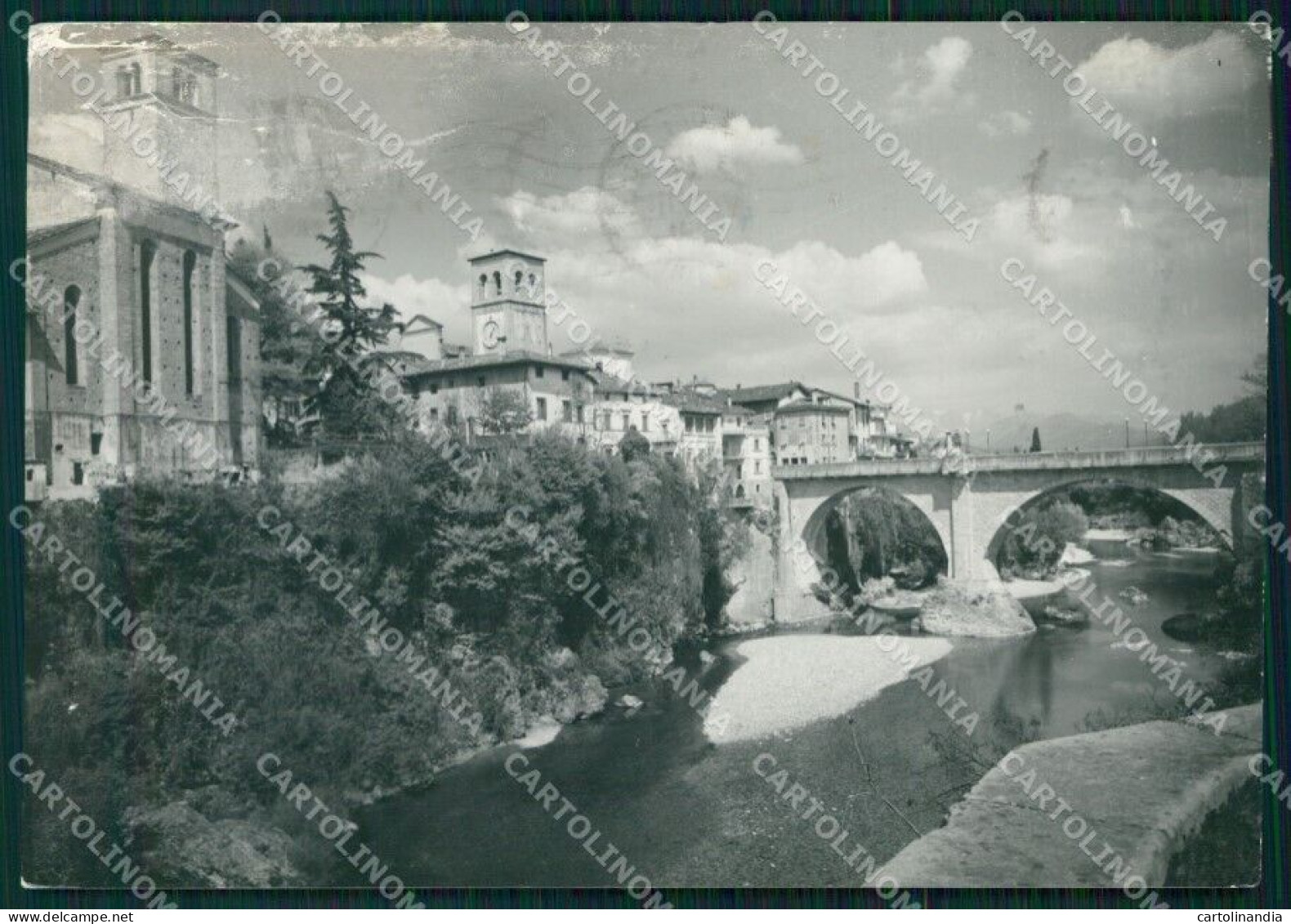 Udine Cividale Del Friuli ABRASA FG Foto Cartolina KB5202 - Udine