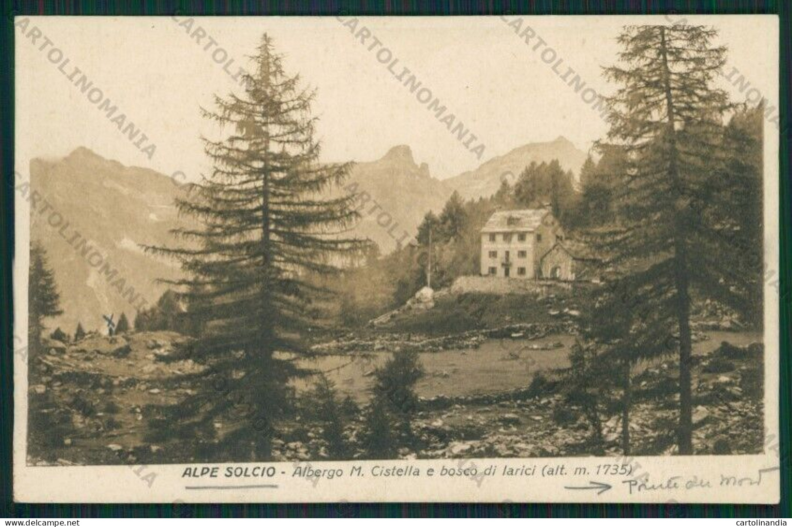 Verbania Alpe Solcio Cartolina ZC6028 - Verbania