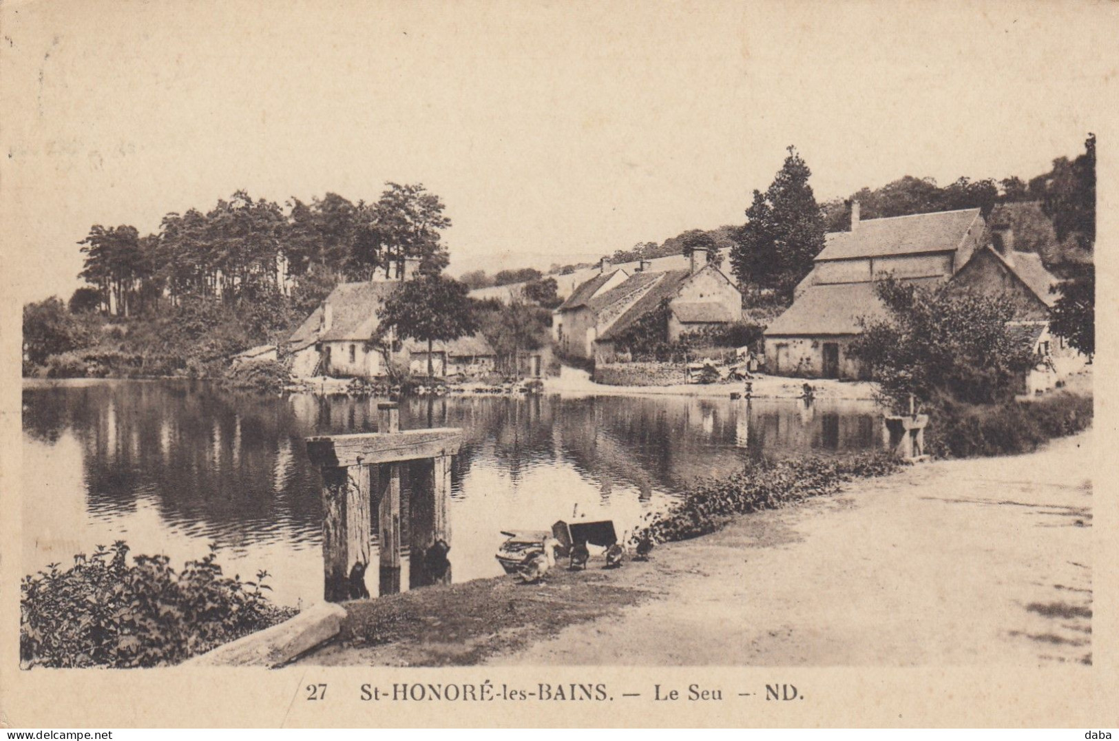 St-Honoré-les-Bains. Le Seu - Saint-Honoré-les-Bains