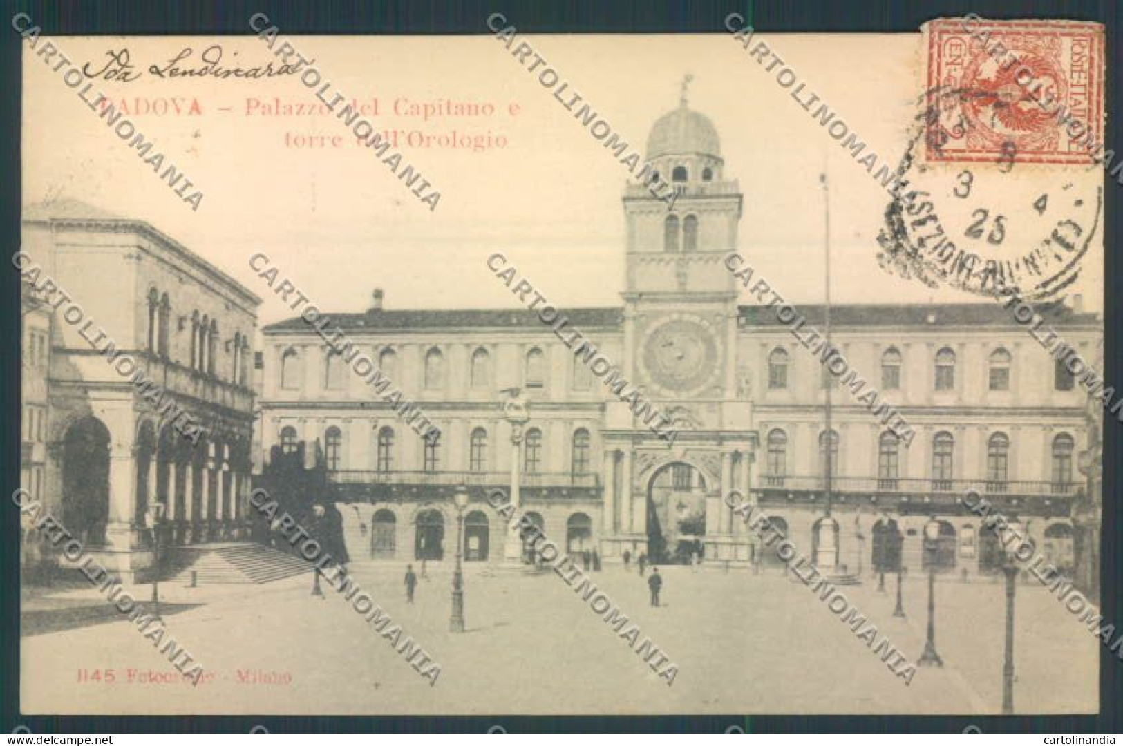 Padova Città Orologio Cartolina ZQ2137 - Padova (Padua)