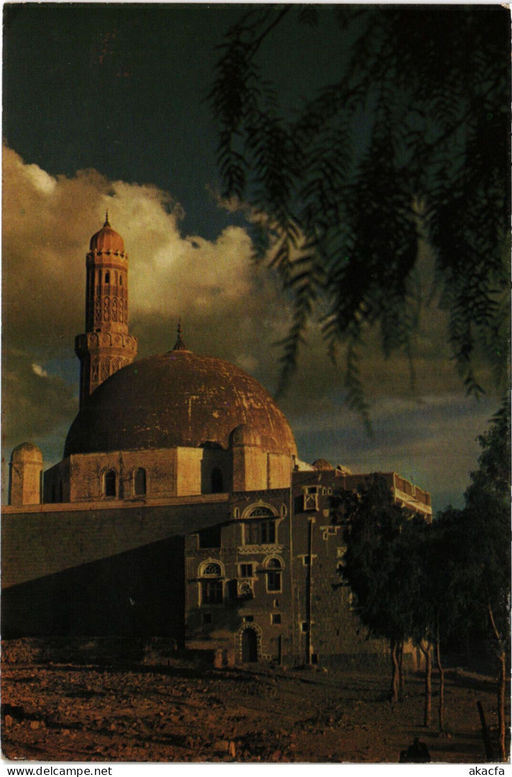 PC YEMEN, SANAA, EL BOULSERRIA MOSQUE, Modern Postcard (b52913) - Yémen