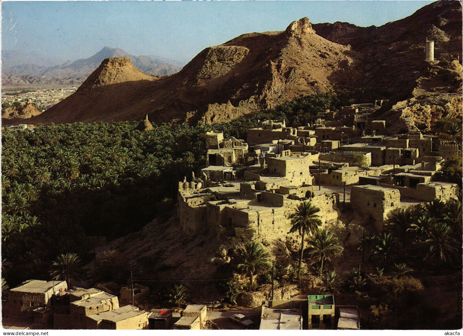 PC OMAN, FANJA VIEW, Modern Postcard (b52894) - Oman