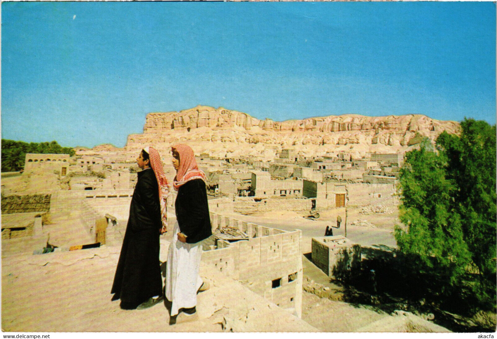 PC SAUDI ARABIA, OLD VILLAGES AT AL HASSA, Modern Postcard (b52889) - Arabie Saoudite