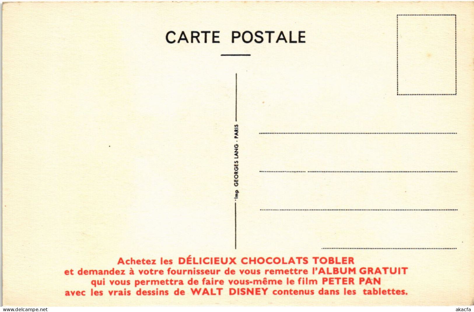 PC DISNEY, TOBLER, PROF, DOC, DWARF, Vintage Postcard (b52844) - Disneyworld