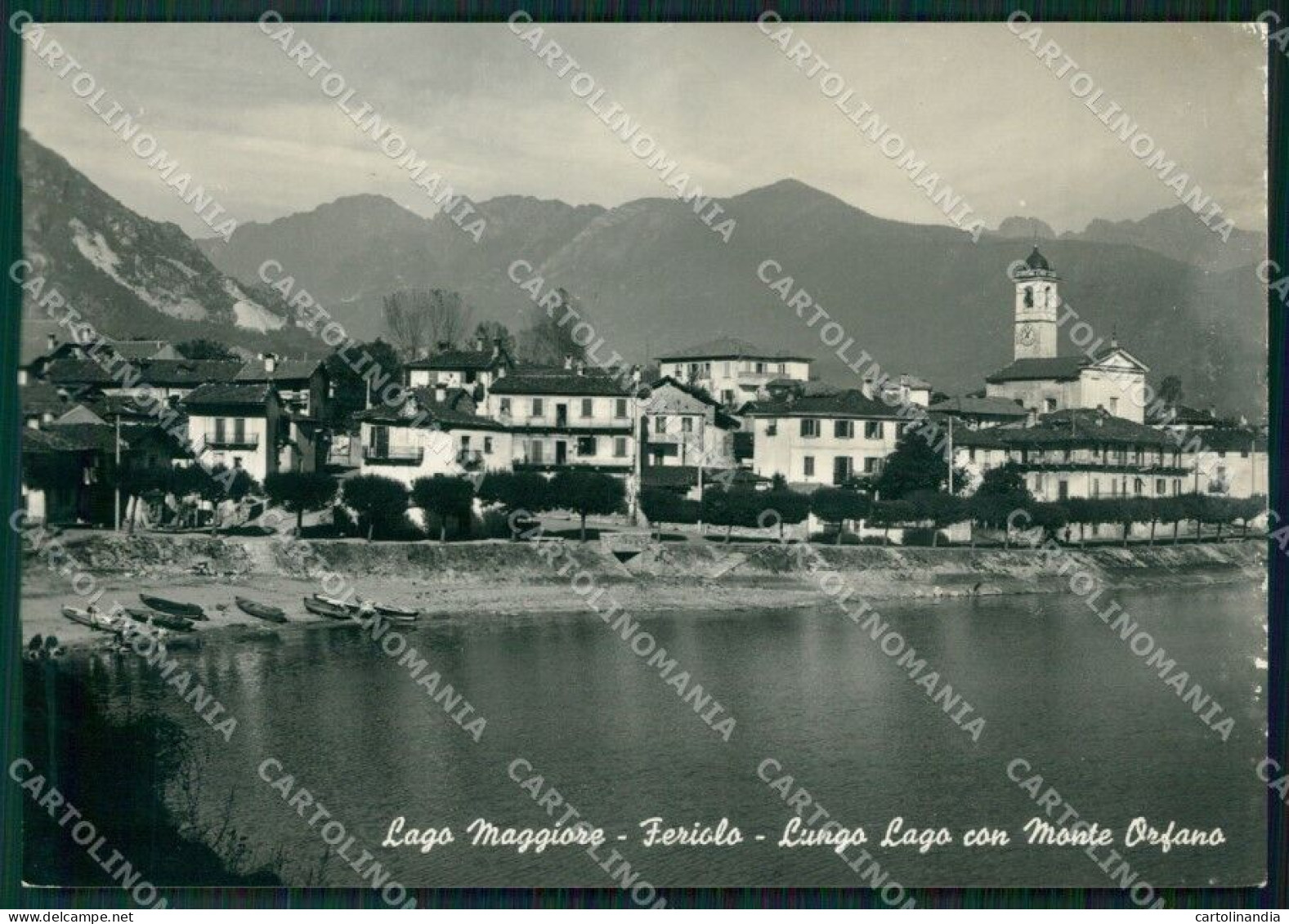 Verbania Baveno Feriolo Foto FG Cartolina ZK4195 - Verbania