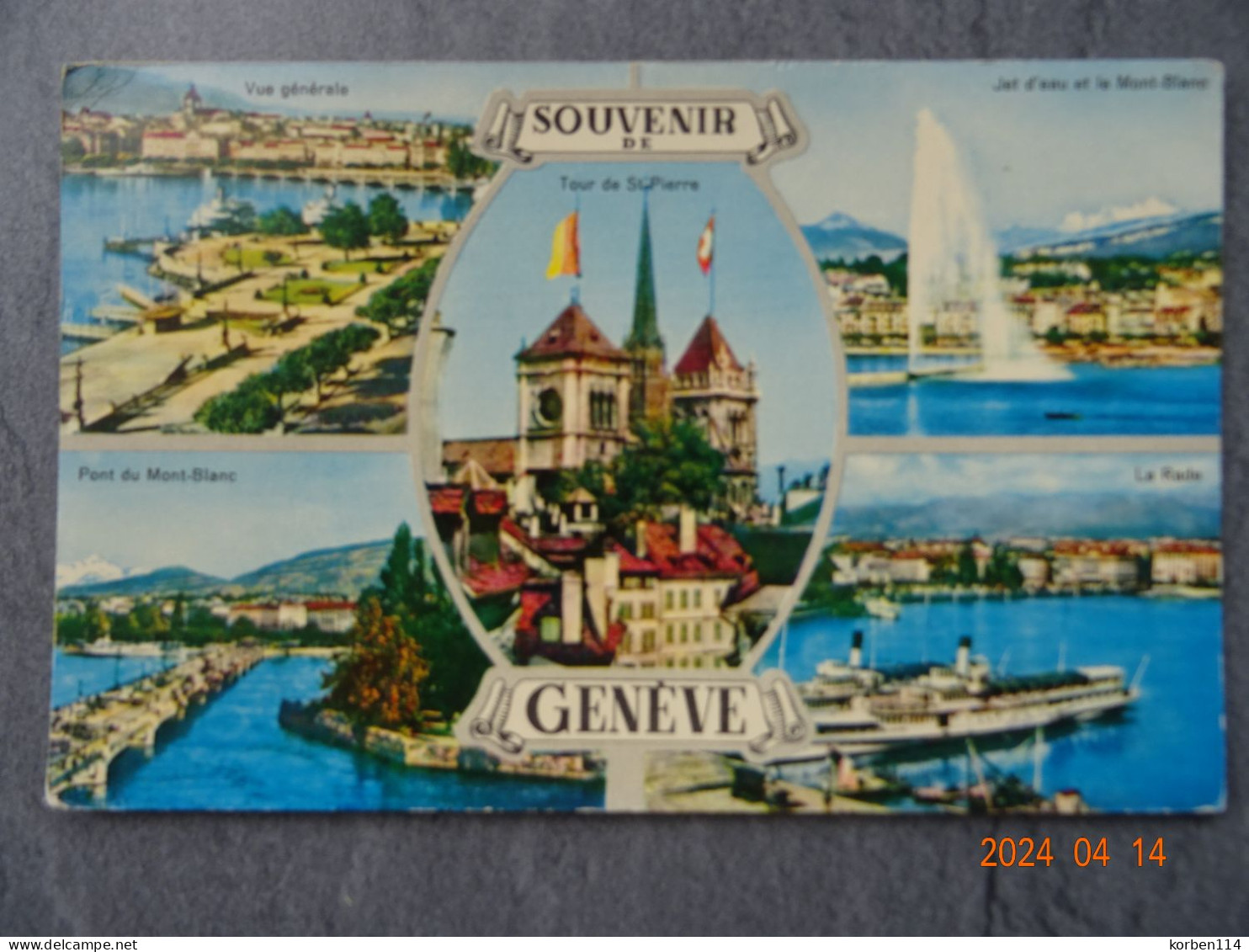 SOUVENIR DE GENEVE - Genève