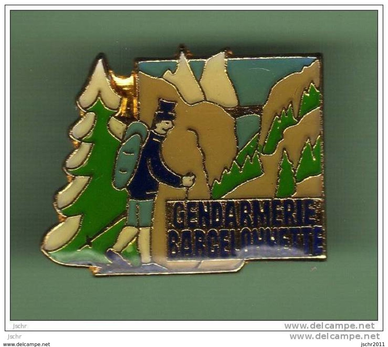 GENDARMERIE *** BARCELONNETTE *** Numerote 253 *** Signe WINSLOW *** WW03 - Armee