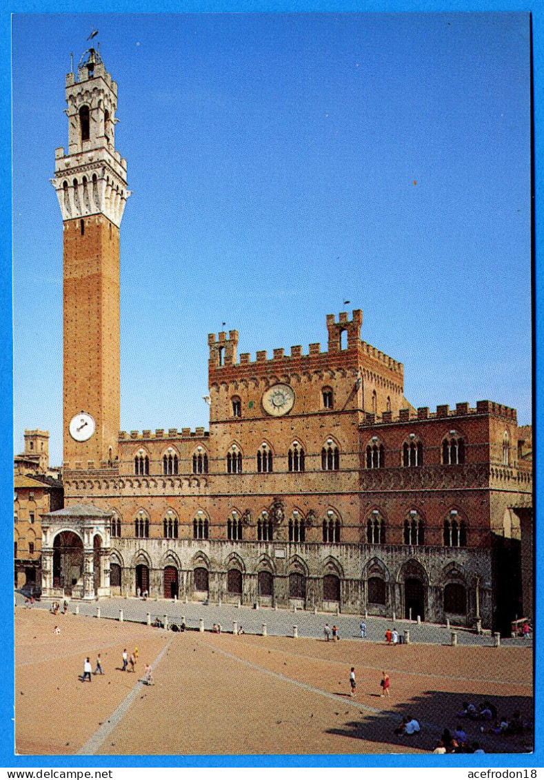 Siena - Palazzo Comunale E Torre Del Mangia - Siena