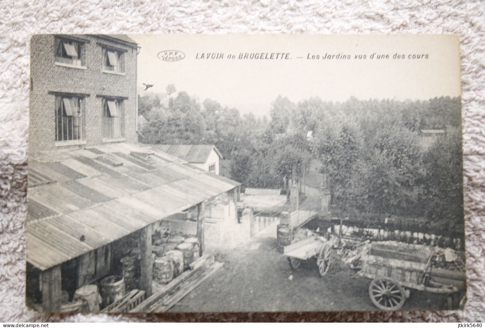 Lavoir De Brugelette "Les Jardins Vus D'une Des Cours" - Brugelette