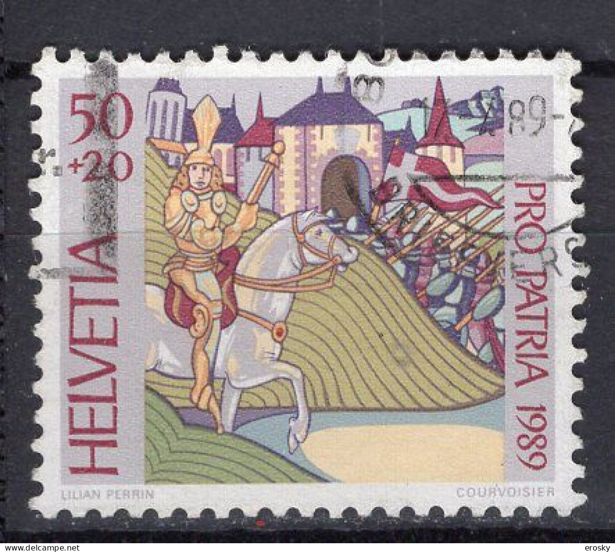 T3223 - SUISSE SWITZERLAND Yv N°1320 Pro Patria Fete Nationale - Used Stamps