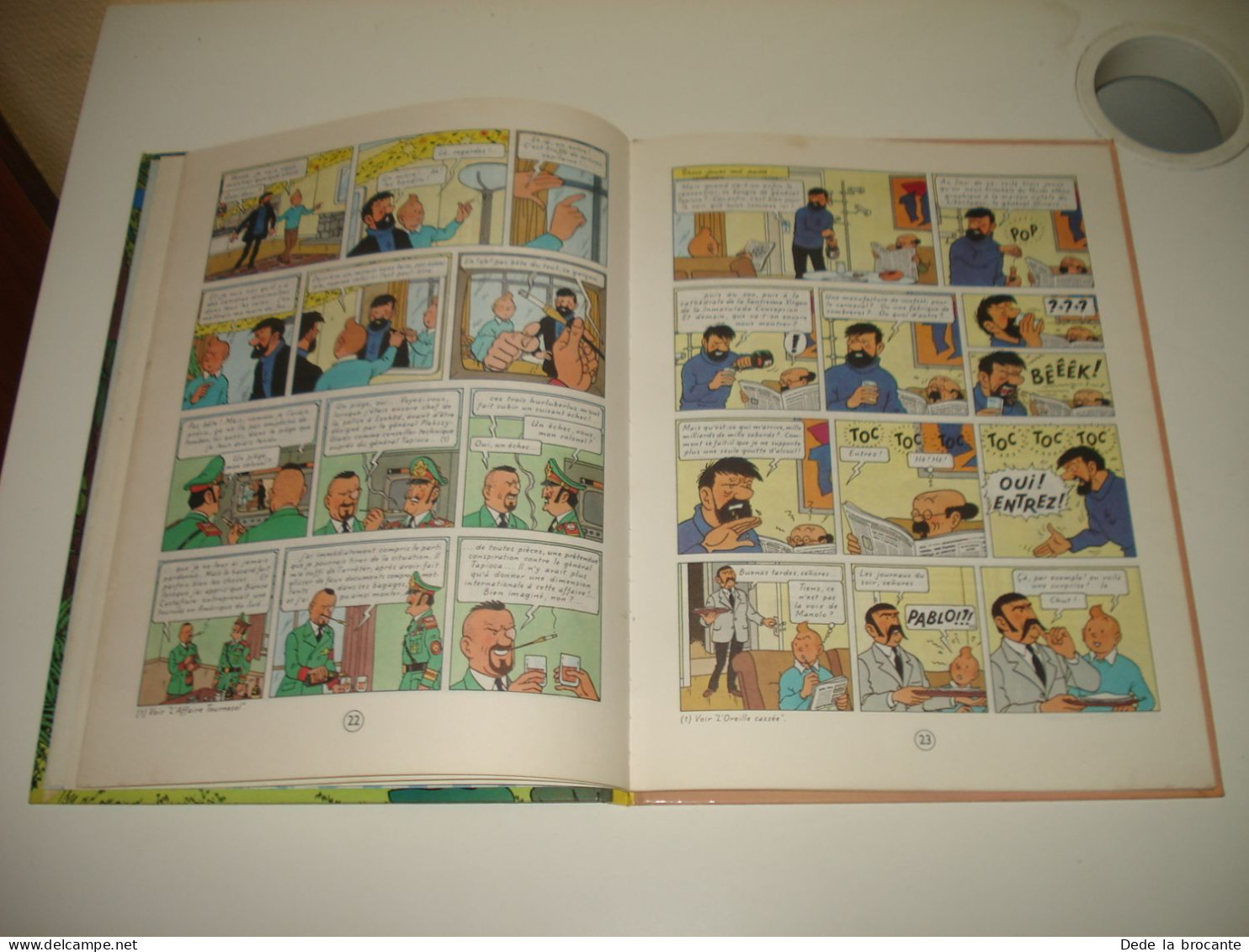 C54 (4)/ Tintin - Et les Picaros - EO 1976 - C1 - 24 traductions - Très bon état