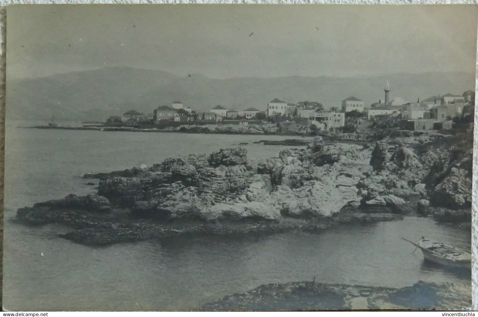 Carte Photo Rivages Méditérannéen Falaises Et Mosquée Criques En Parfait état à Localiser - Non Classificati