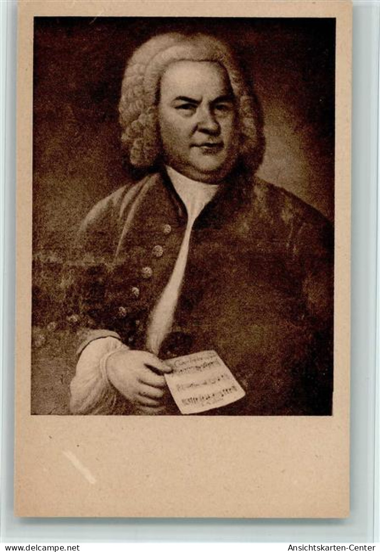10528804 - Bach, Johann Sebastian (Komponist) Gemalt - Singers & Musicians