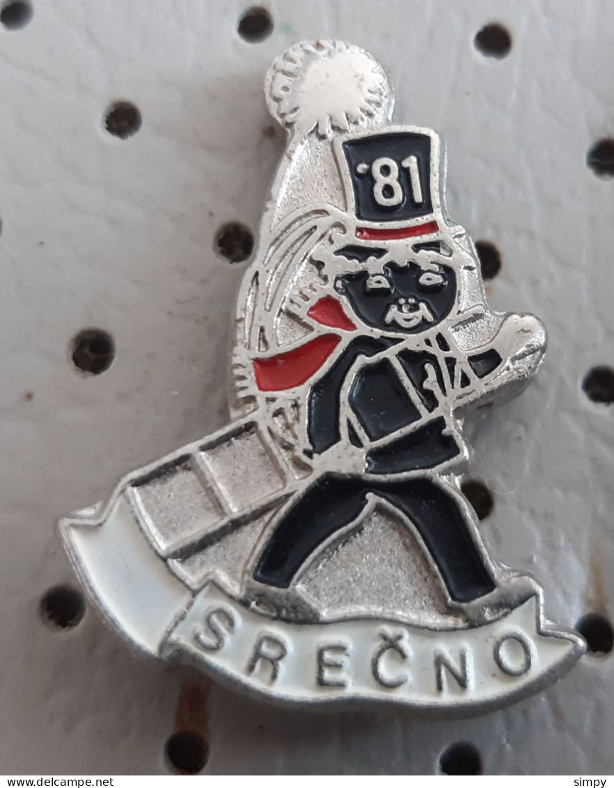 Chimney Sweepers 1981 Slovenia Ex Yugoslavia Pin - Trademarks