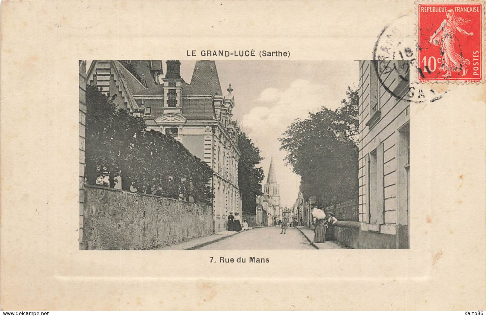 Le Grand Lucé * La Rue Du Mans - Le Grand Luce