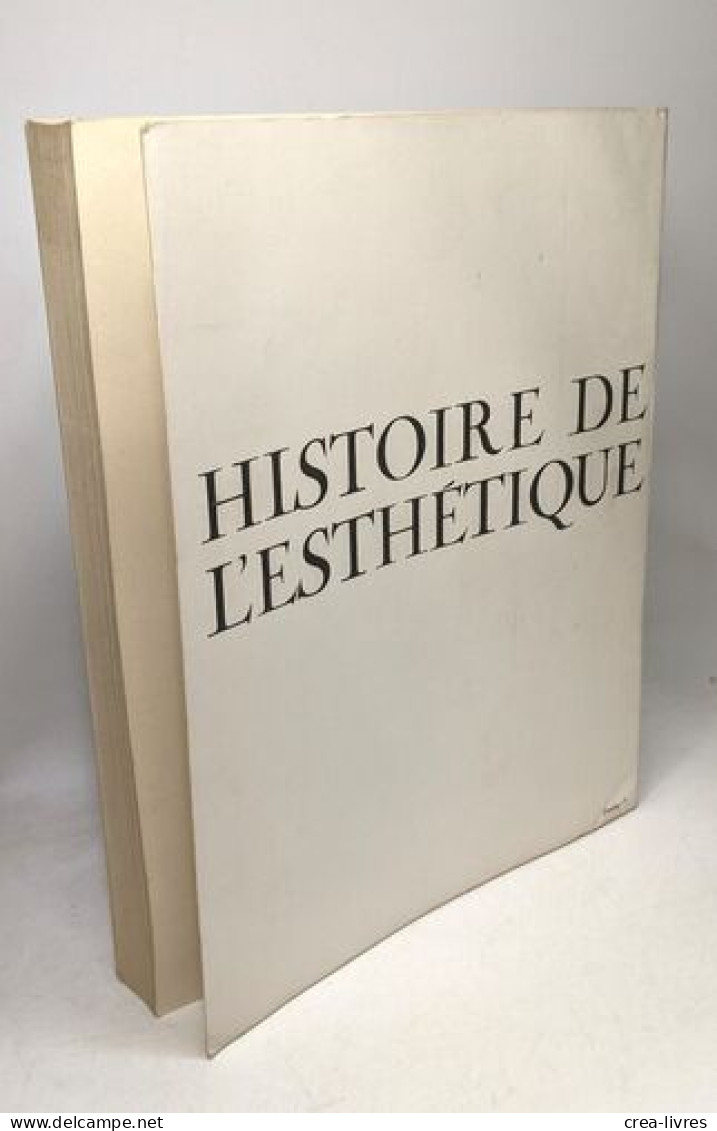 Histoire De L'esthétique - Other & Unclassified