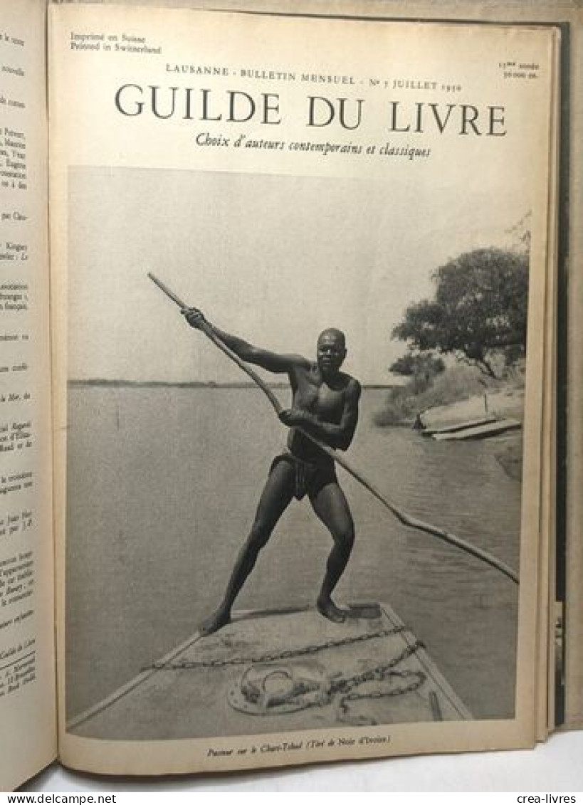 La guilde du livre - 3 années complètes: 1948 + 1949 + 1950