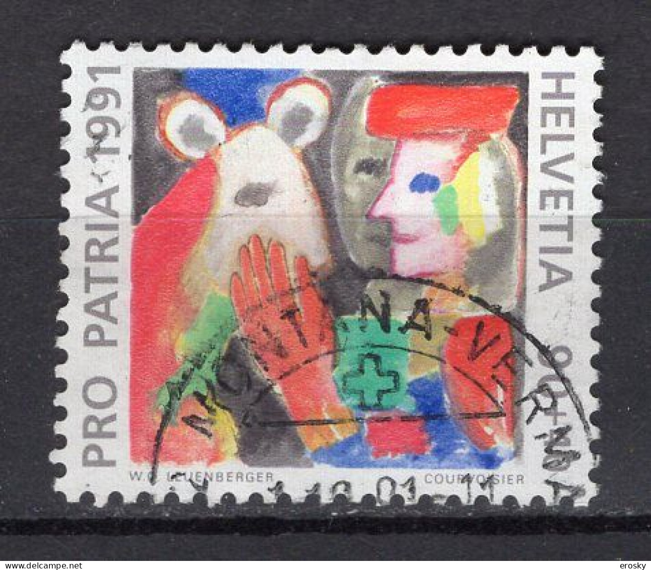 T3226 - SUISSE SWITZERLAND Yv N°1377 Pro Patria Fete Nationale - Used Stamps
