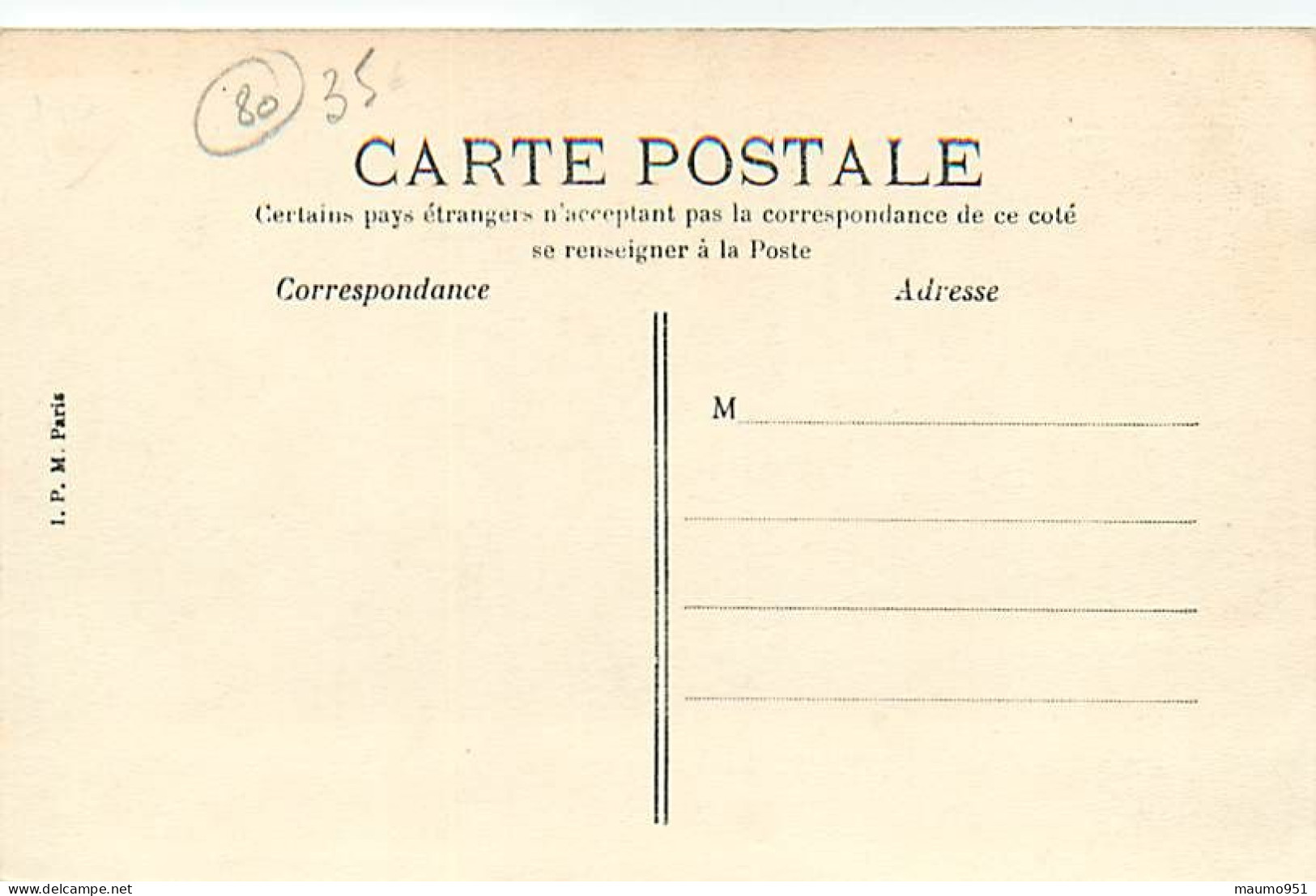 Carte Sélection. 80 SAINT VALERY SUR SOMMES - Rue Des Moulins - Saint Valery Sur Somme