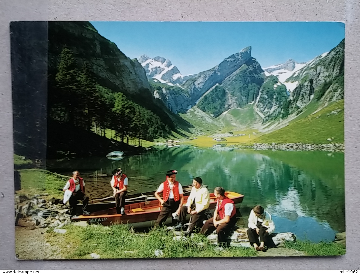 KOV 799-38 - SWITZERLAND, SEEALPSEE , ROSSMAD, ALTMANN UND SANTIS - Sonstige & Ohne Zuordnung