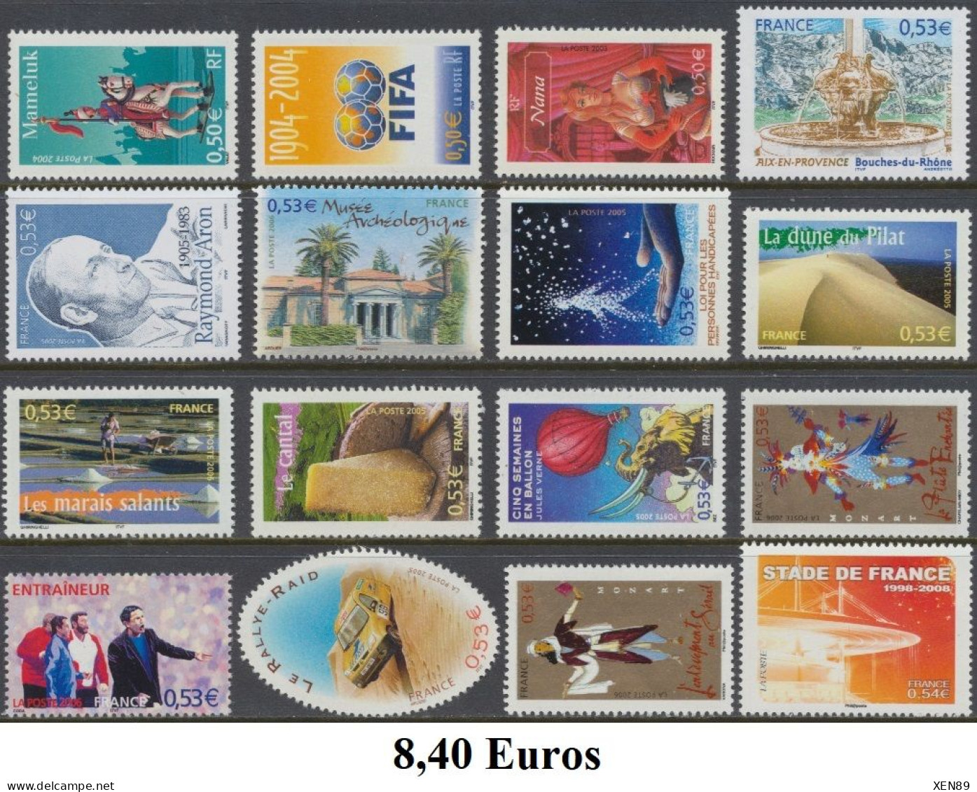 TIMBRES EUROS - ANNÉES 1999 A 2014 - DÉFAUTS -- Explications Ci-dessous - REMISE 30 % -- - Collections