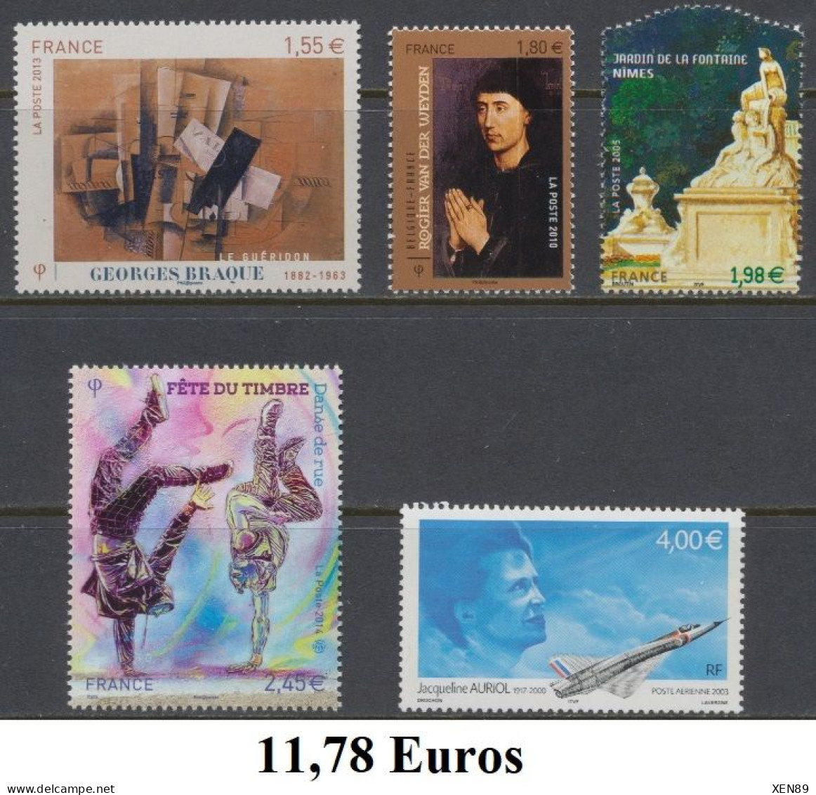 TIMBRES EUROS - ANNÉES 1999 A 2014 - DÉFAUTS -- Explications ci-dessous - REMISE 30 % --