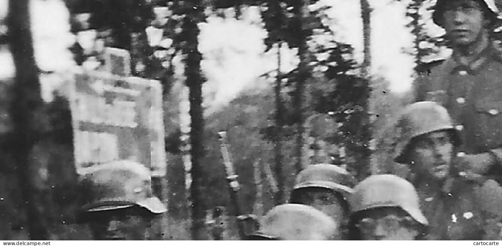 MIL 482  0424 WW2 WK2  CAMPAGNE DE FRANCE 08 ARDENNES A SITUER   SOLDATS ALLEMANDS  1940 - Guerre, Militaire