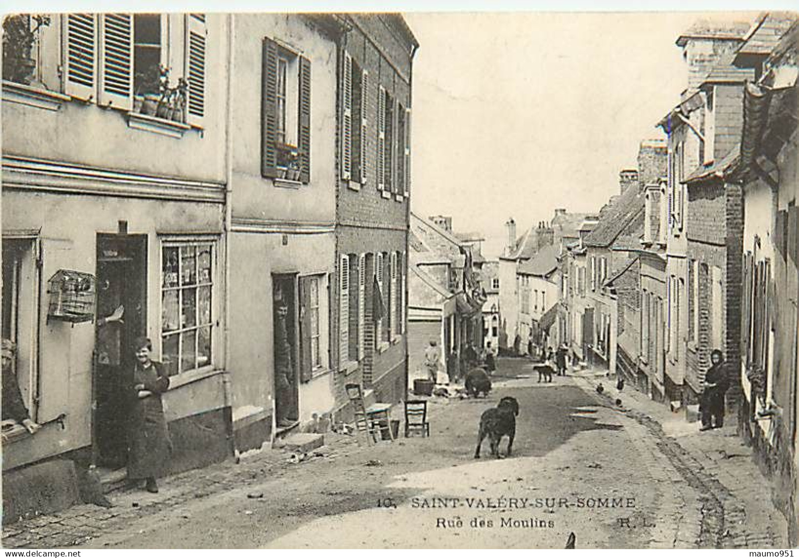 Carte Sélection . 95 SAINT VALERY SUR SOMME - Quai Blavet  (café Des Pilotes) - Saint Valery Sur Somme