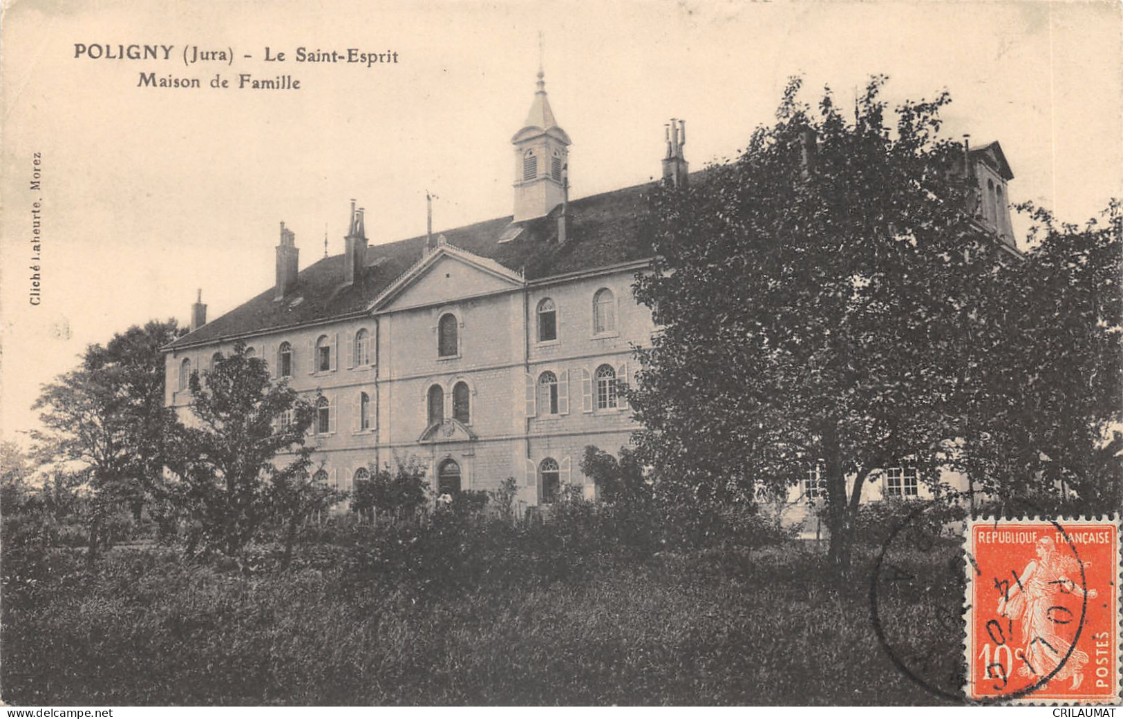 39-POLIGNY-LE SAINT ESPRIT-MAISON DE FAMILLE-N T6021-C/0125 - Poligny