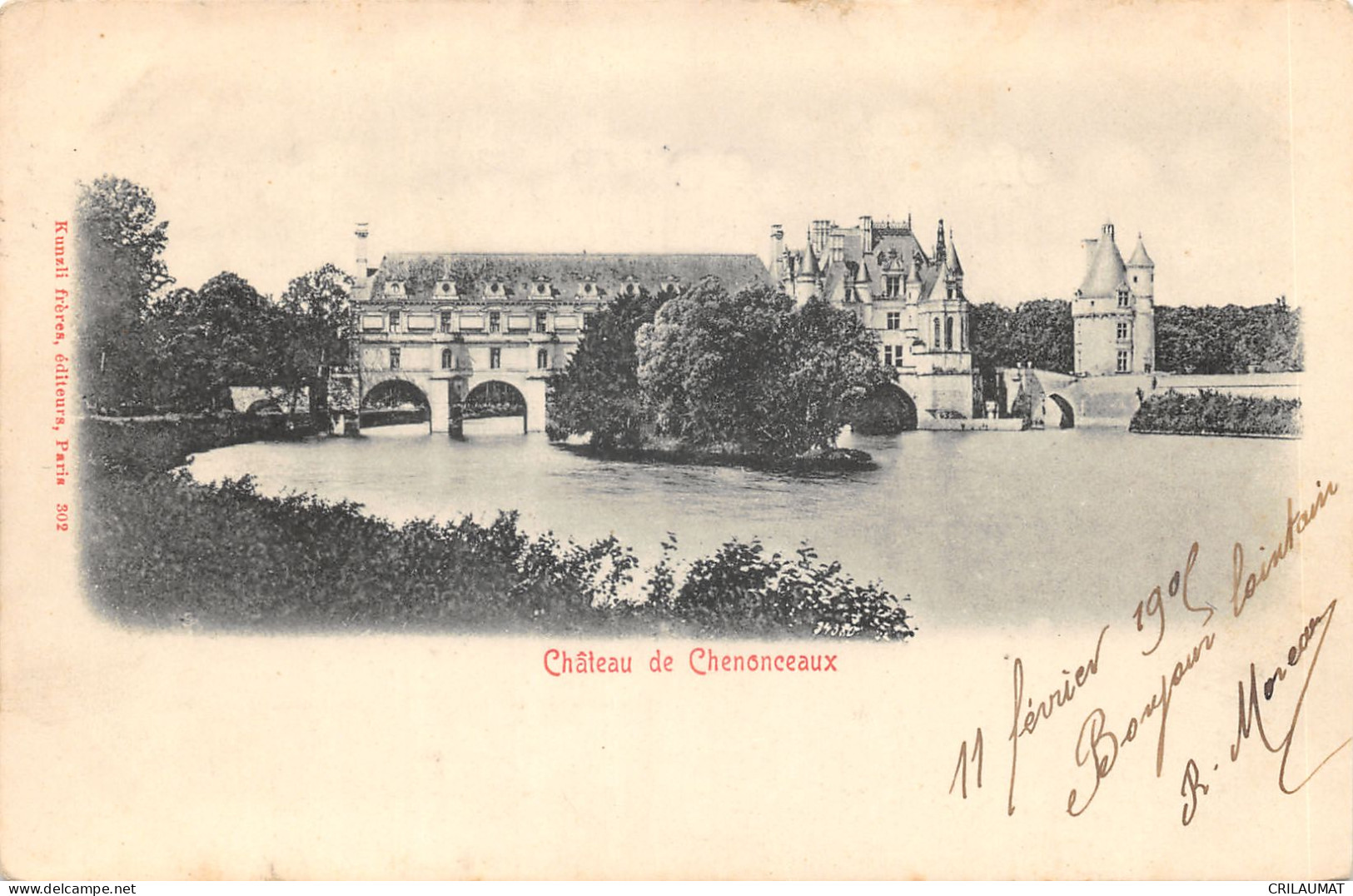 37-CHENONCEAUX-LE CHÂTEAU-N T6021-B/0317 - Chenonceaux