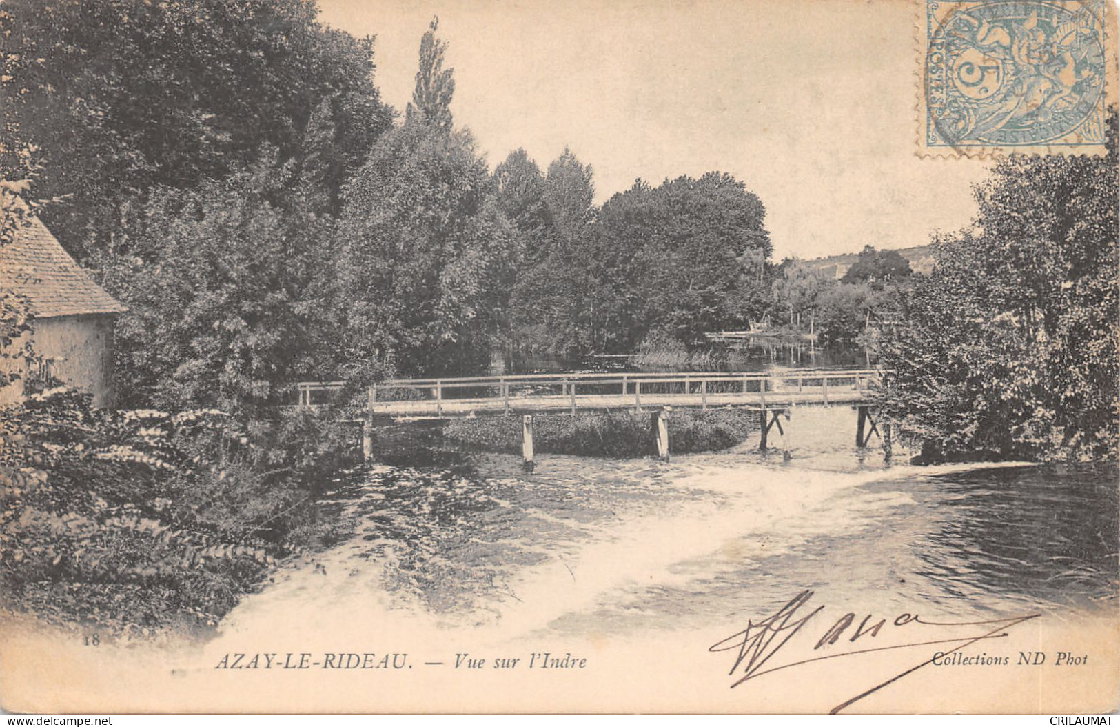 37-AZAY LE RIDEAU-L INDRE-N T6021-B/0295 - Azay-le-Rideau