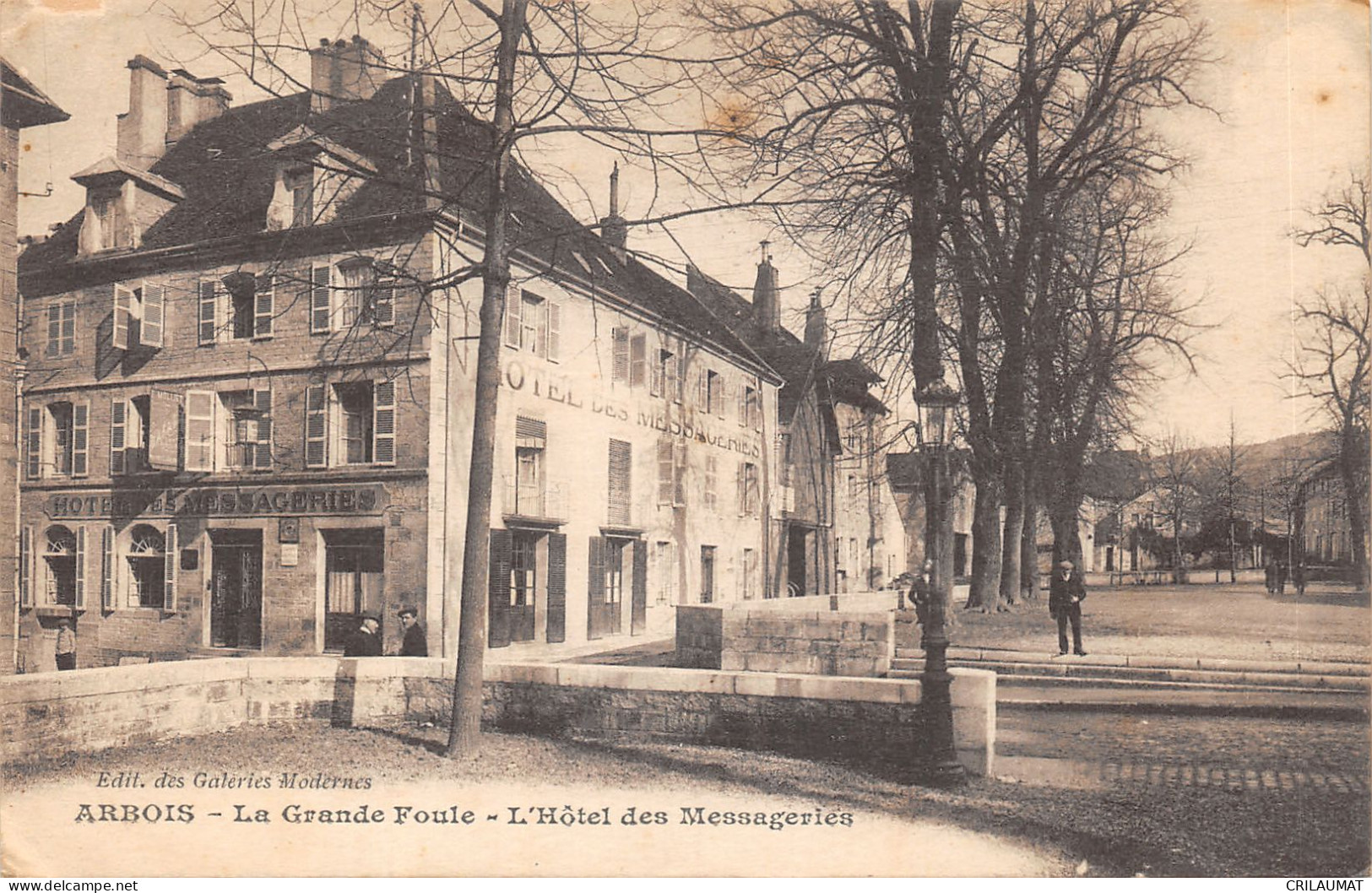 39-ARBOIS-HOTEL DES MESSAGERIES-N T6021-E/0347 - Arbois