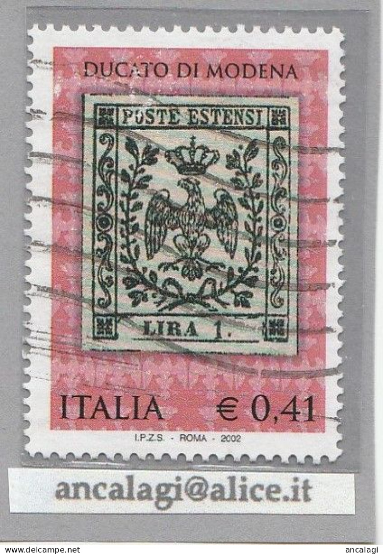 USATI ITALIA 2002 - Ref.0873 "DUCATO DI MODENA" 1 Val. - - 2001-10: Gebraucht