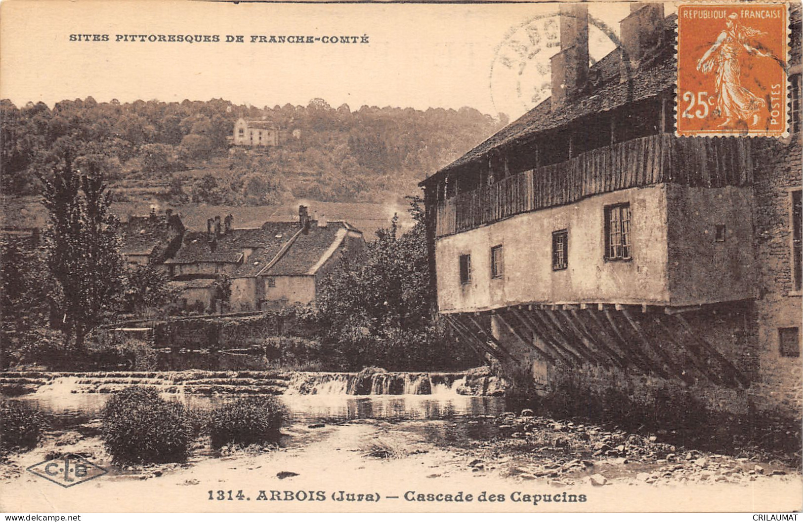 39-ARBOIS-CASCADE DES CAPUCINS-N T6021-D/0279 - Arbois