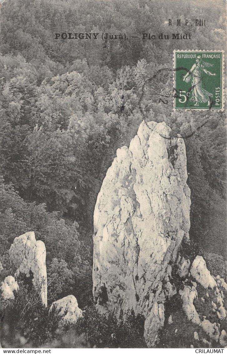 39-POLIGNY-PIC DU MIDI-N T6021-D/0233 - Poligny