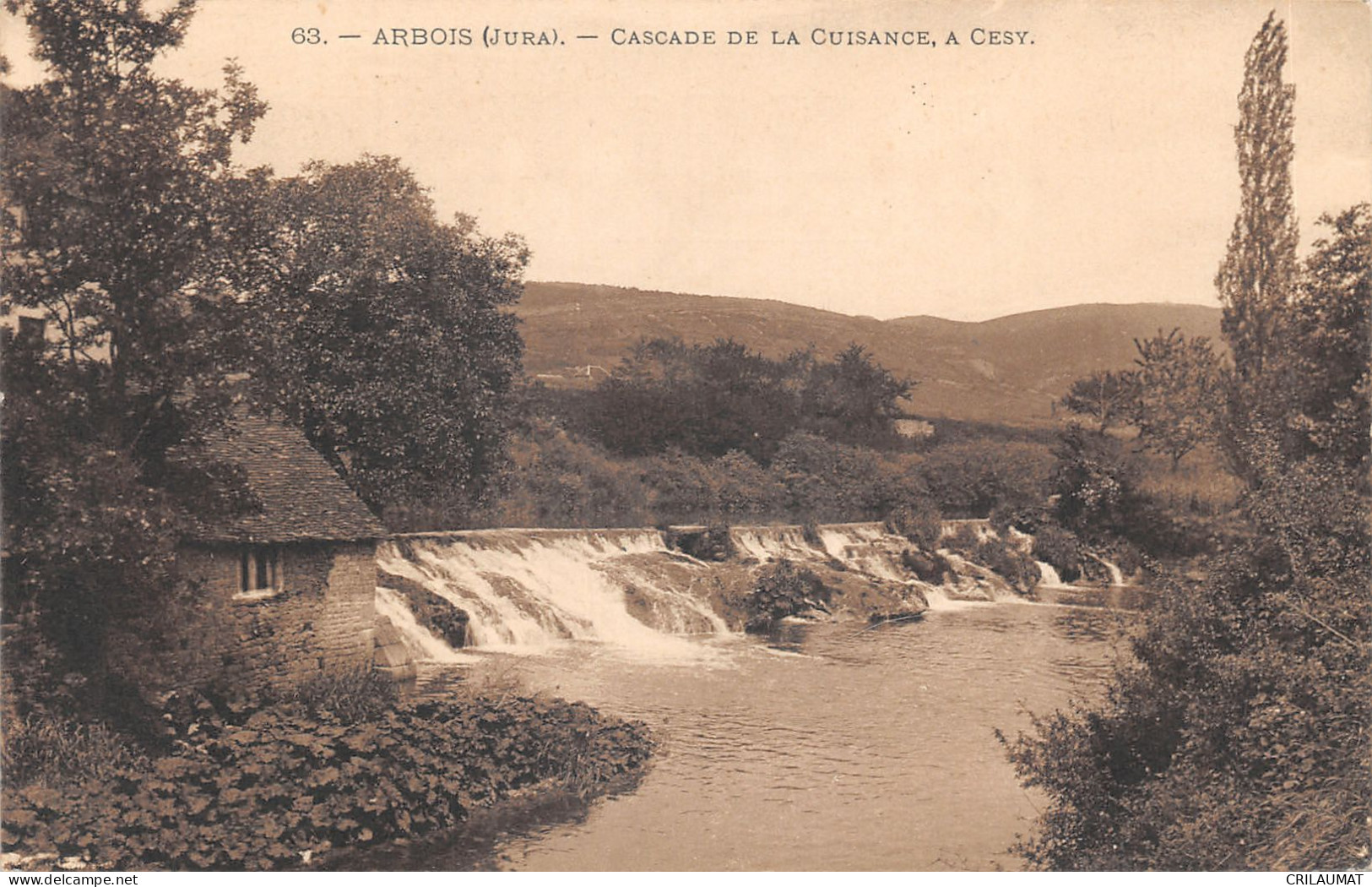 39-ARBOIS-CASCADE DE LA CUISANCE-N T6021-D/0075 - Arbois