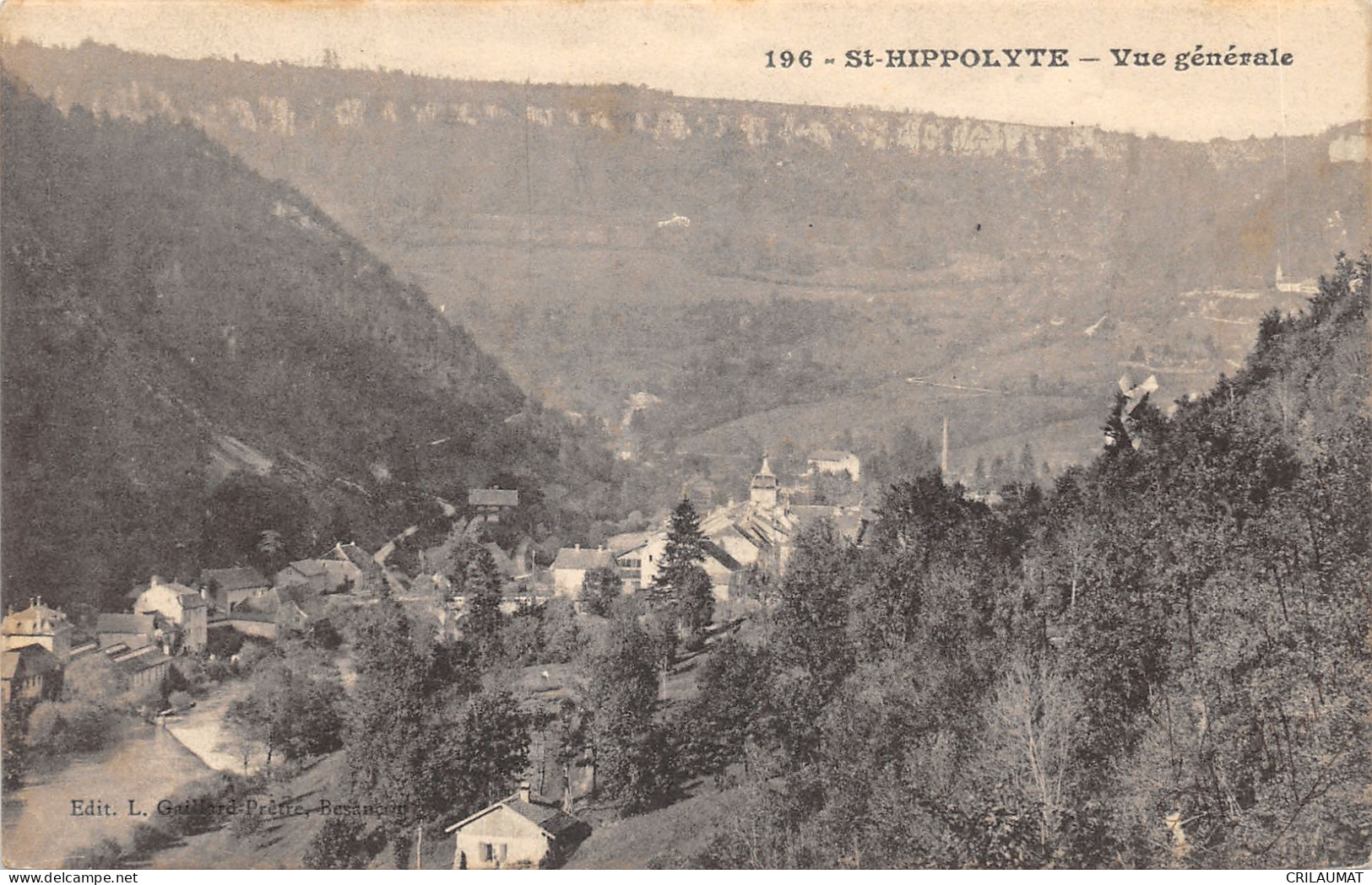 39-SAINT HIPPOLYTE-VUE GENERALE-N T6021-D/0033 - Saint Hippolyte