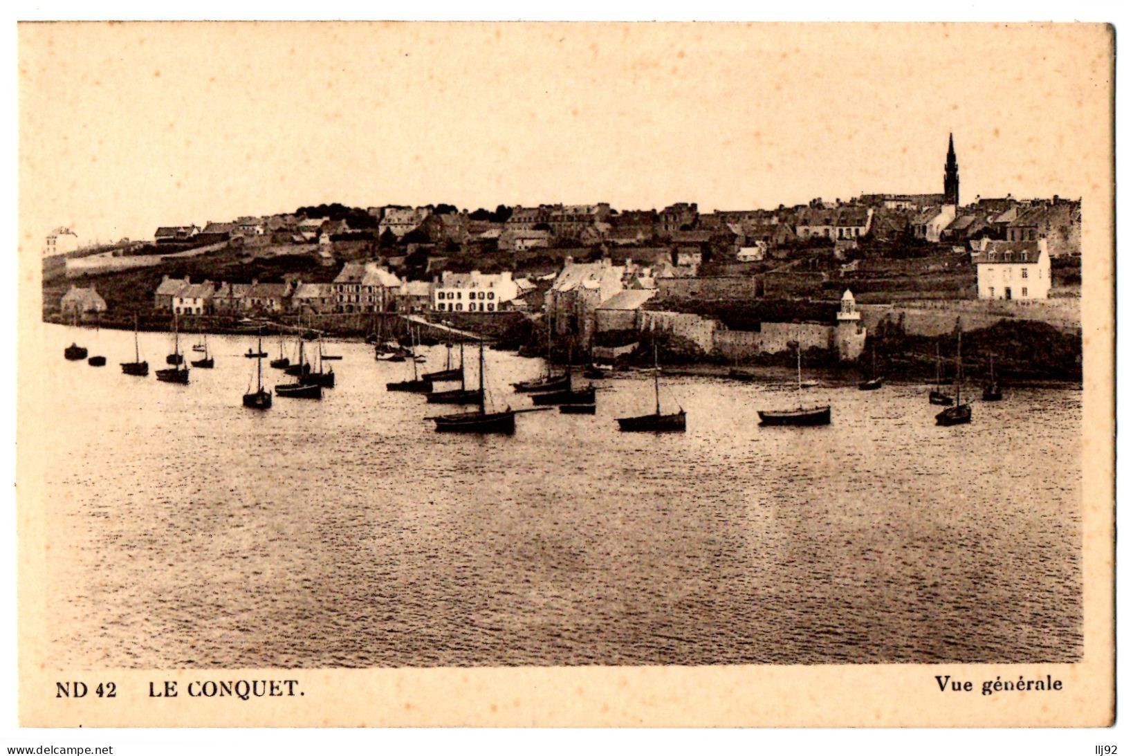 CPA 29 - LE CONQUET (Finistère) - ND 42. Vue Générale - Le Conquet