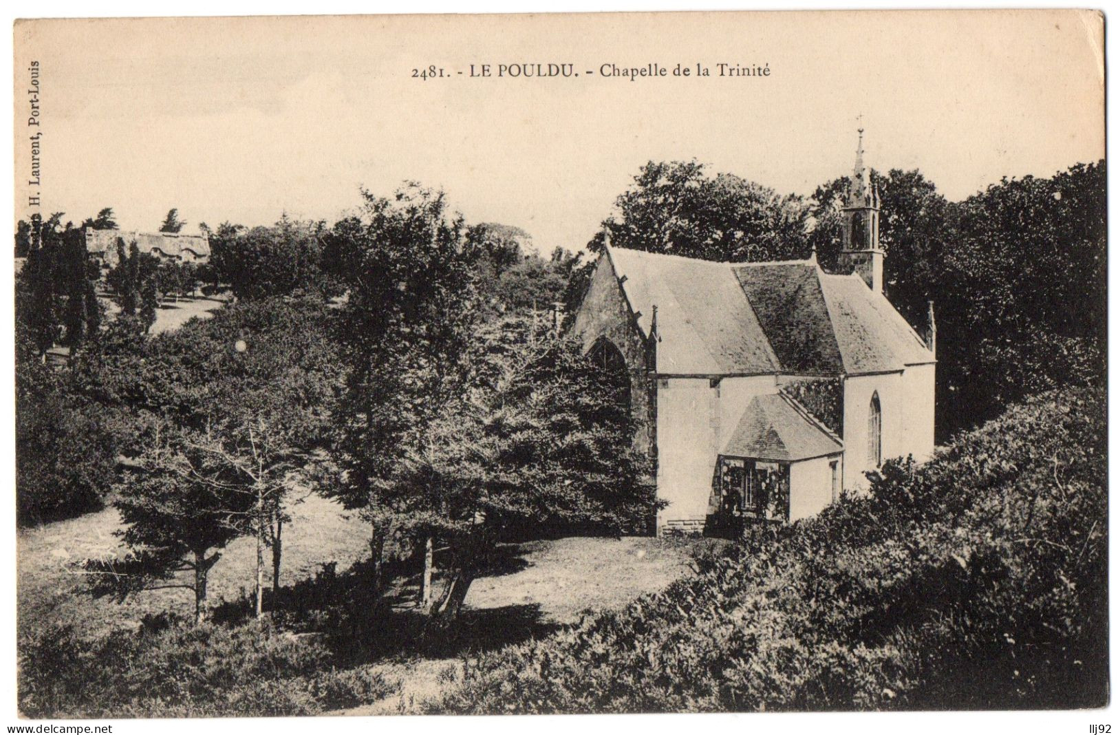 CPA 29 - LE POULDU (Finistère) - 2481. Chapelle De La Trinité - Le Pouldu