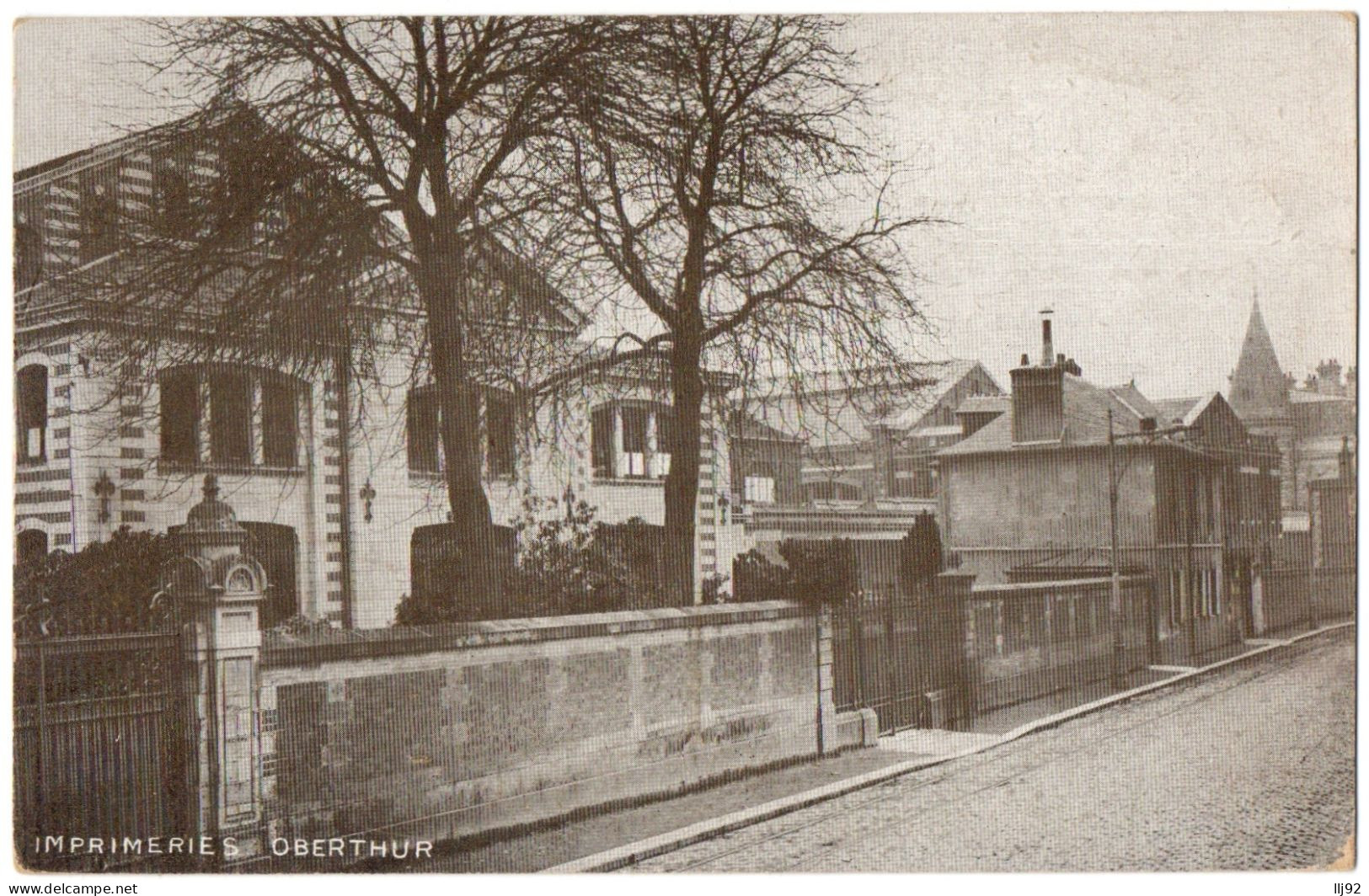 CPA 35 - RENNES (Ille Et Vilaine) - Imprimeries OBERTHUR - Rennes