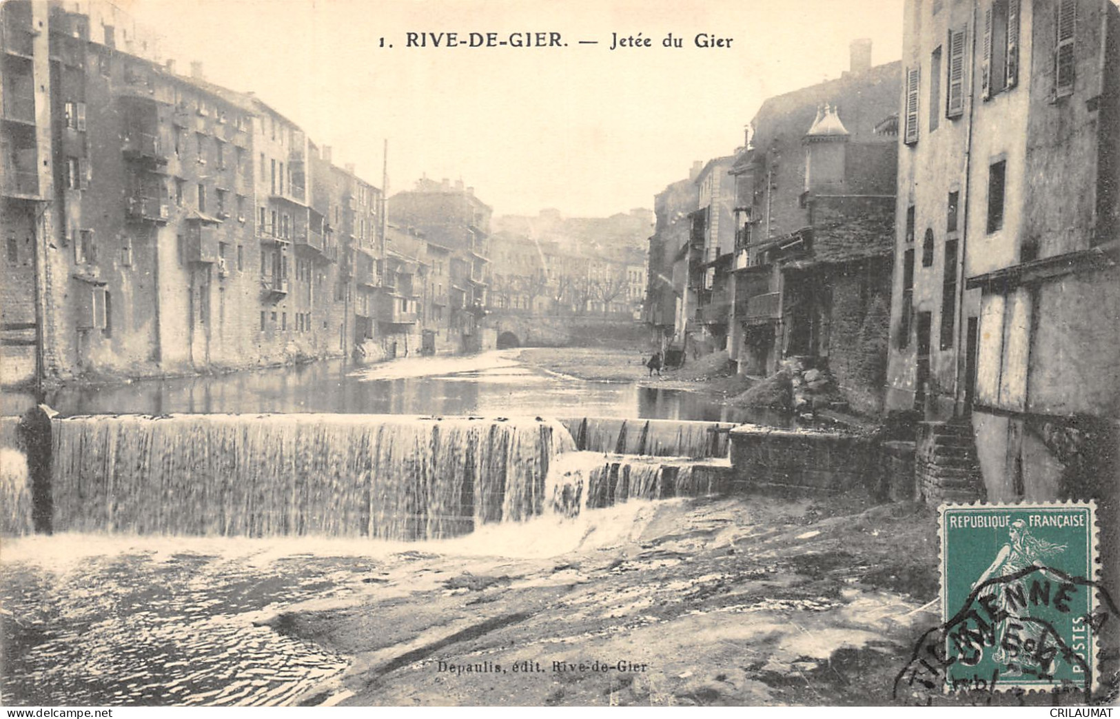 42-RIVE DE GIER-JETEE DU GIER-N T6021-H/0231 - Rive De Gier