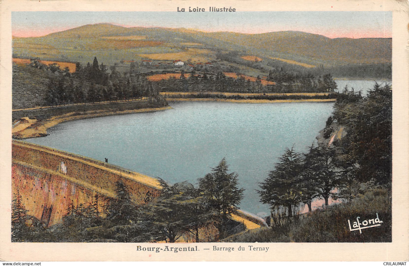 42-BOURG ARGENTAL-BARRAGE DU TERNAY-N T6021-H/0169 - Bourg Argental