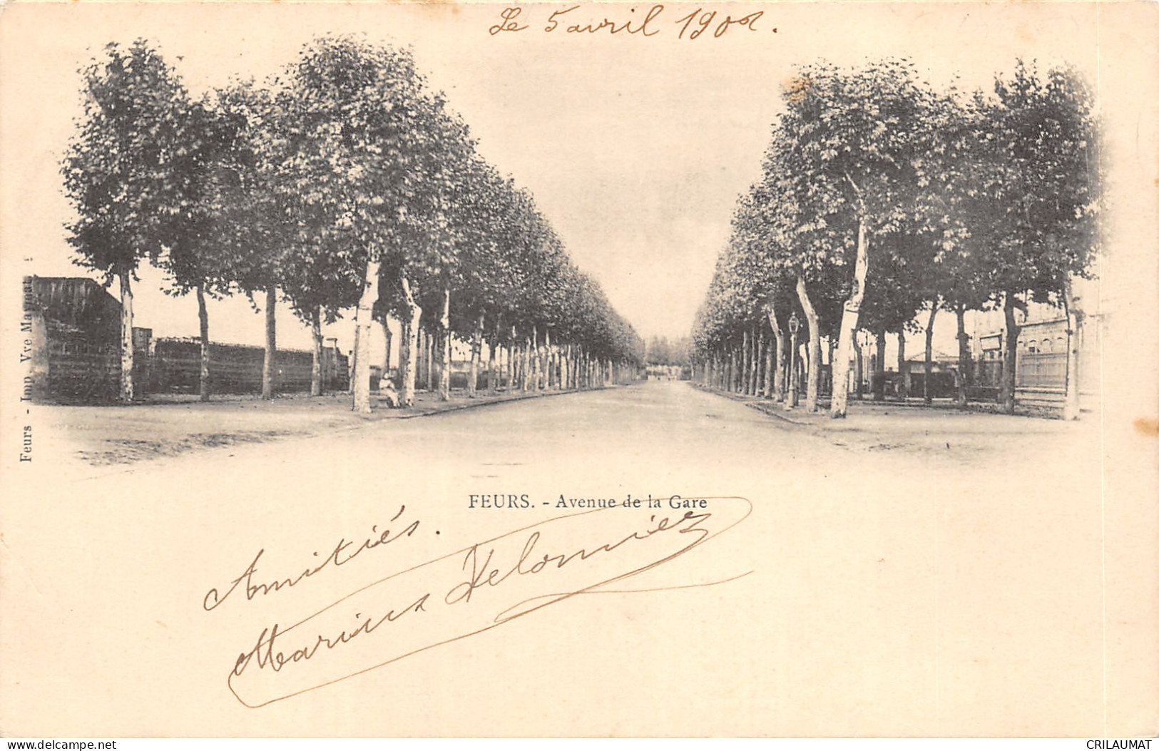 42-FEURS-AVENUE DE LA GARE-N T6021-H/0051 - Feurs