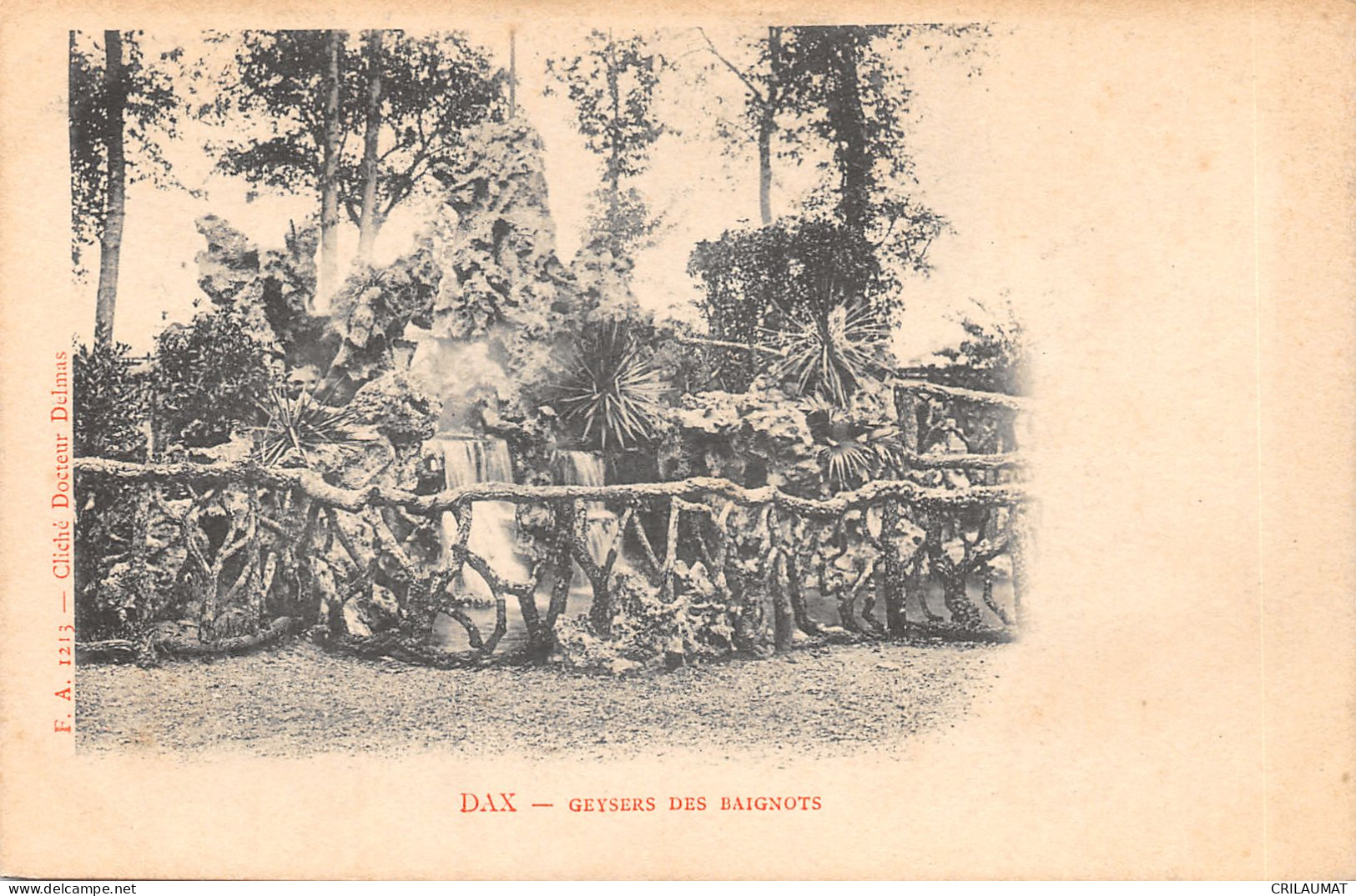 40-DAX-GEYSERS DES BAIGNOTS-N T6021-G/0167 - Dax