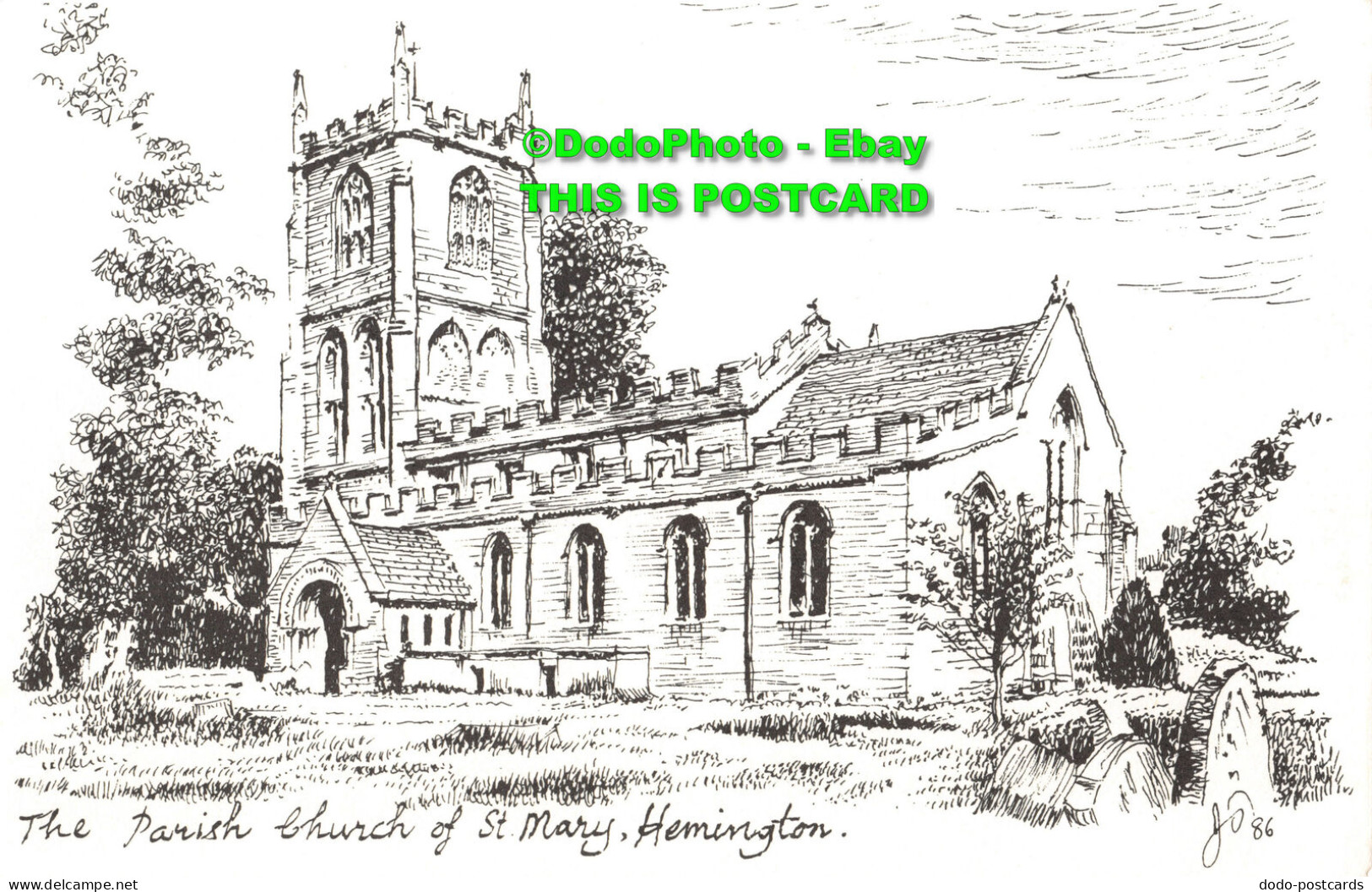 R425383 Hemington. The Parish Church Of St. Mary - World