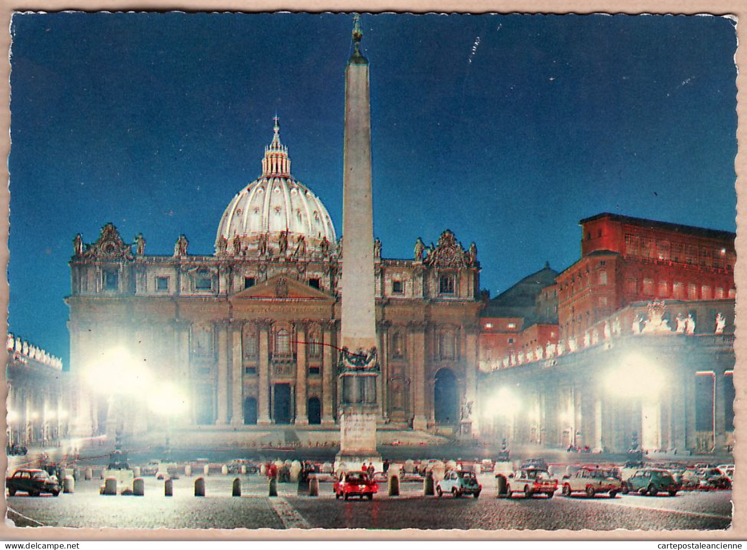 26790 / ⭐ ROMA Lazio Rome DI NOTE ROME Piazza PIETRO Square PETER S Place SAINT-PIERRE St 1975 - Piazze